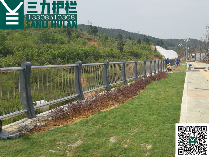 贵阳双龙新区不锈钢人 行护栏