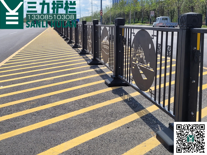 贵阳宾阳大道中央文化隔离 护栏