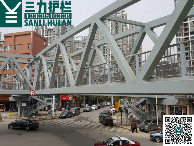 贵阳世纪城不锈钢天桥 护栏