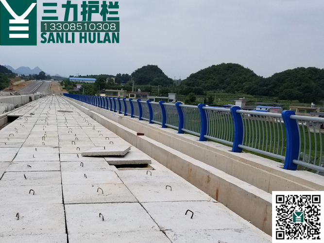贵安高峰大道市政桥梁 护栏